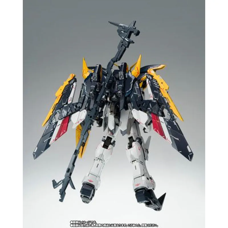 Bandai original gffmc deathscythe gundam frutas morcego equipamento anime figuras de ação brinquedos para meninos presente natal modelo colecionável