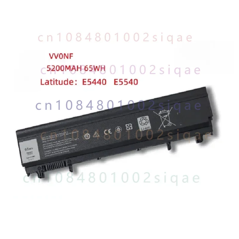 E5440 VV0NF Laptop Battery for DELL Latitude E5440 E5540 Series Notebook VJXMC N5YH9 0K8HC 7W6K0 FT6D9 11.1V 65WH