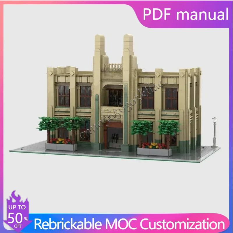 

4355PCS City Times Building MOC Creative street view Custom Architecture DIY Education Assembly Puzzle Technology Xmas Toy Gift
