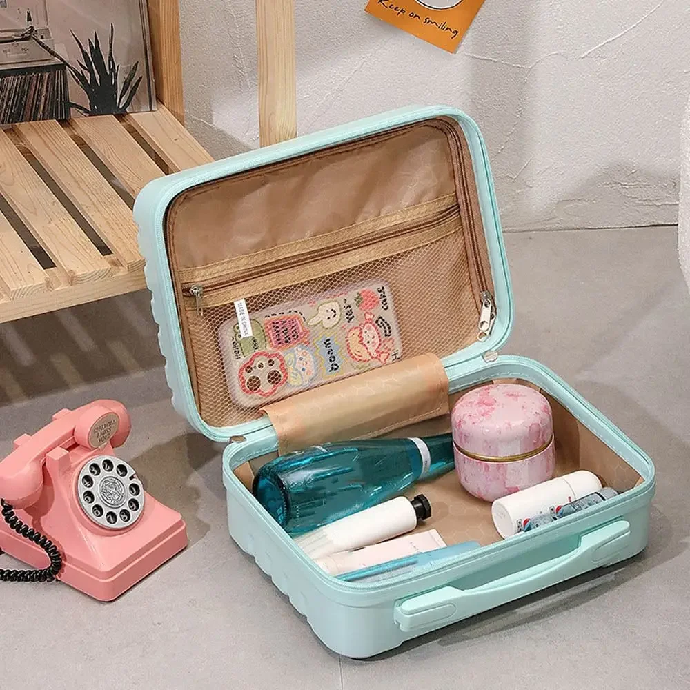 PLD-07 Lightweight Mini Travel Suitcase Cosmetic Box Waterproof Hand Luggage Organizer Makeup Case Portable