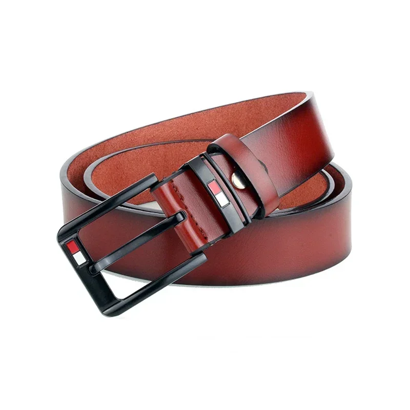 CEXIKA 2024 Luxury Designer Brand Belt for Men High Quality Strap Pin Buckle Vintage Belts for Jeans Leisure Waistband