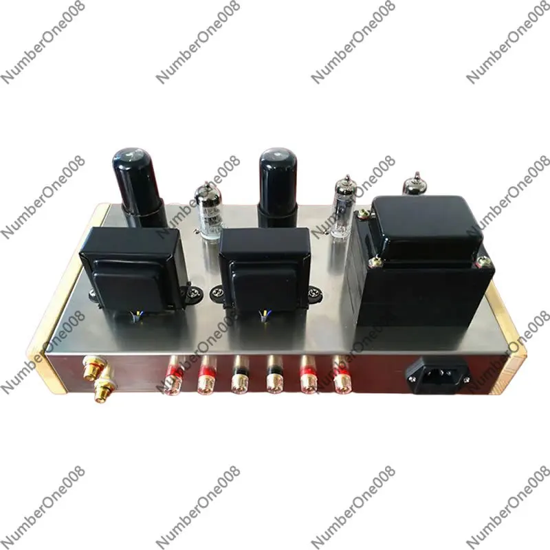 6N2 6P6P Single-Ended Tube Amplifier Kit/Finished, HiFi Class A Vacuum Tube Power Amp 6W for Desktop DIY