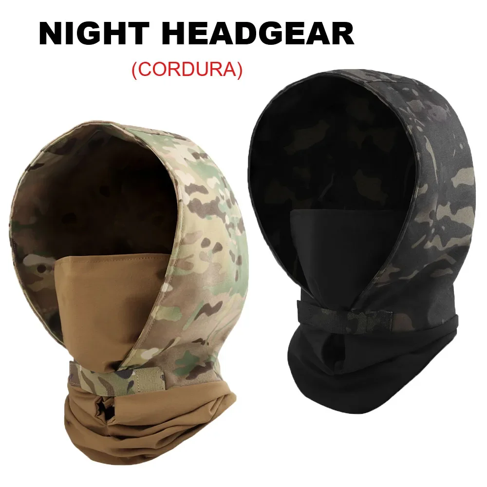 

Tactical Headgear Mask Full Face Breathable Outdoor Hunting Sport Hiking Night Headgear Airsoft paintball Halloween Cosplay Prop