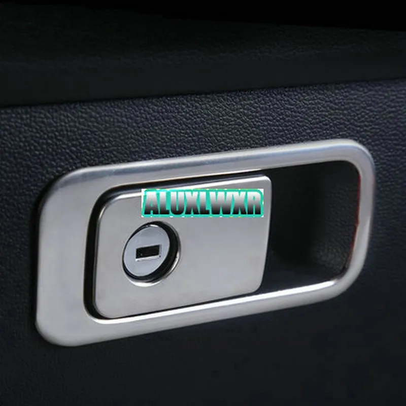 Glove Box Handle Cover Trim Car Interior Decoration Mouldings 2017 2018 2019 2020 2021 for Volkswagen VW Tiguan 2 MK2