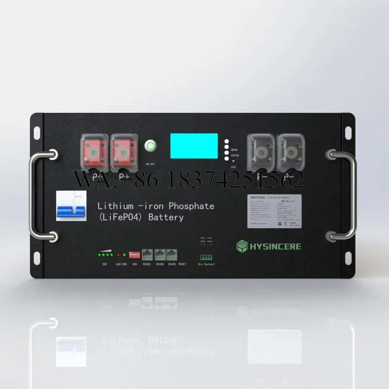 Wmwmnu 5KW High Performance Home Energy Storage System IP65 Protection LiFePO4 Battery AC 120V 240V Output for Renewable