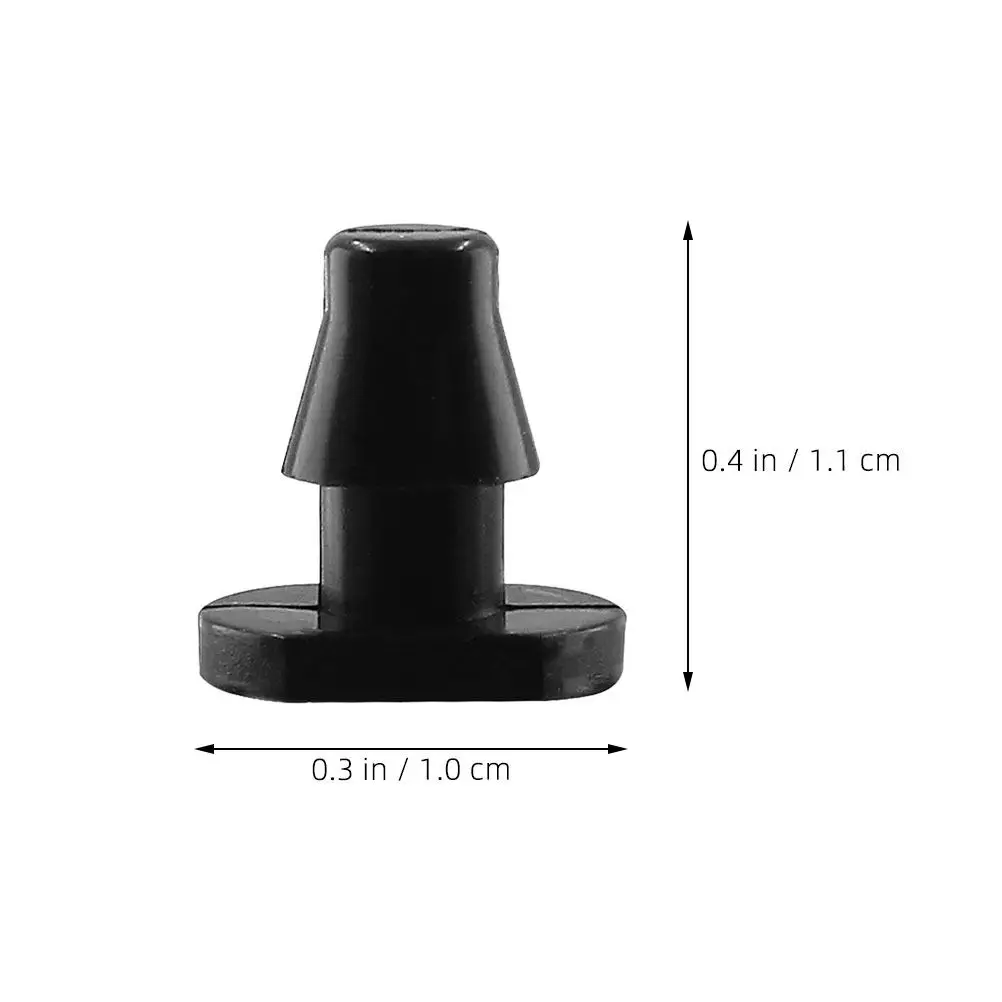 150Pcs Drip Irrigation End Plug Plastic Barbed Tubing Stopper for Garden Lawn Agriculture Drip Watering System Irrigation
