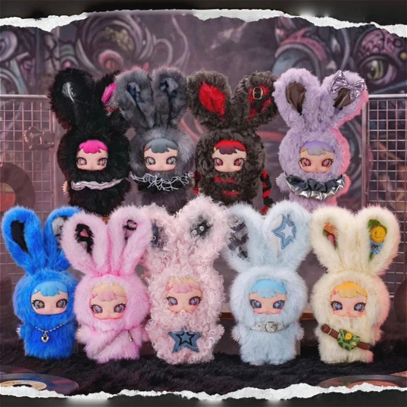 

Rebaby Escape Plan Series Blind Box Plush Mystery Box Surprise Bag Toys Trendy Vinyl Face Anime Figure Pendant Trendy Girl Gifts