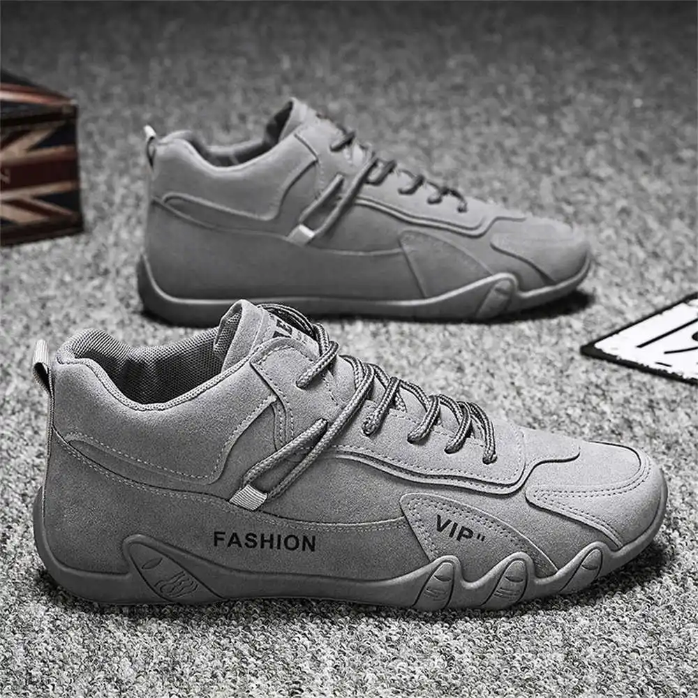 

Tan Round Nose Sports Sneakers Walking Traners For Men Loafers Men Shoes Sheos Special Use Genuine Brand Top Sale Sapatos