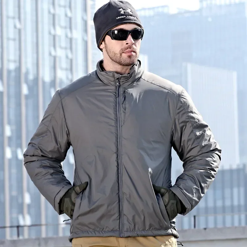 Men Winter Outdoor Hunting Coats Thick Jacket Heat Reflect Coat Casual Jacket Warm Hooded Hiking Trainning Outwear Warm Jacket - Image 3