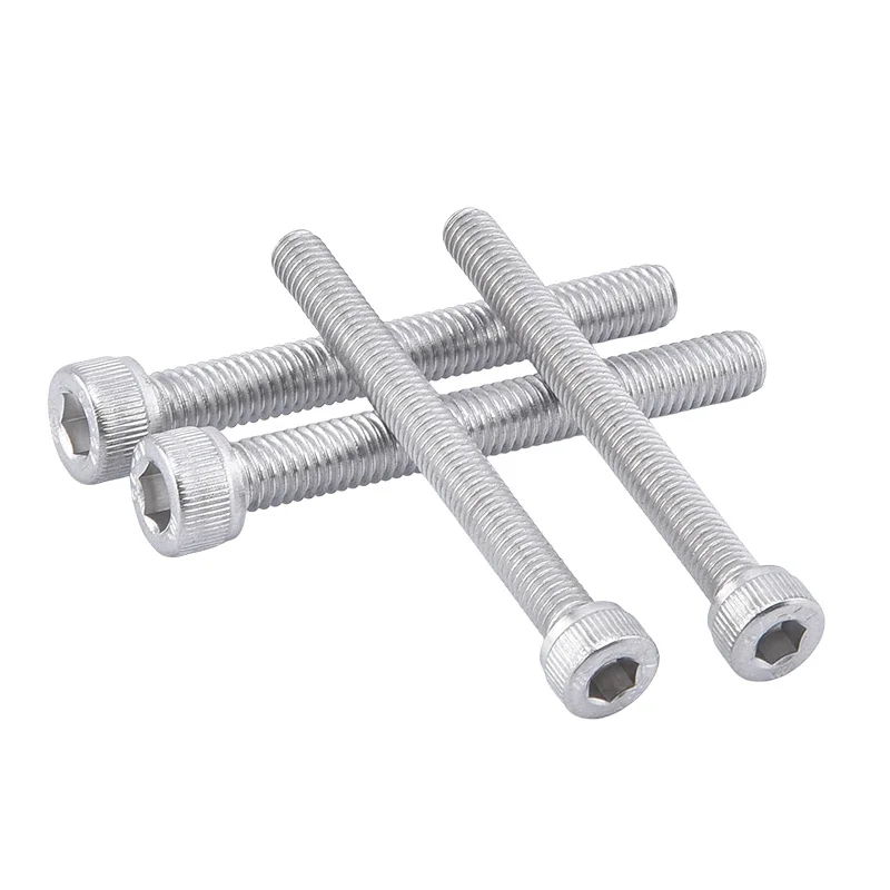 DIN912 A2-70 304 Stainless Steel Hex Socket Head Cap Screws M2 M2.5 M3 M4 M5 M6 M8 Up to M30 Fasteners