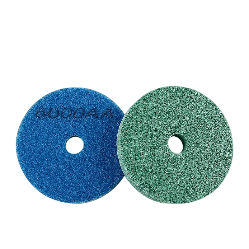 8 Stück 3" 4" Schwammfaser-Polierpads 150-10000 Körnung Polier- und Reinigungswerkzeug für Fliesen, Stein, Marmor, Beton, Keramik, Glas – Detail 10