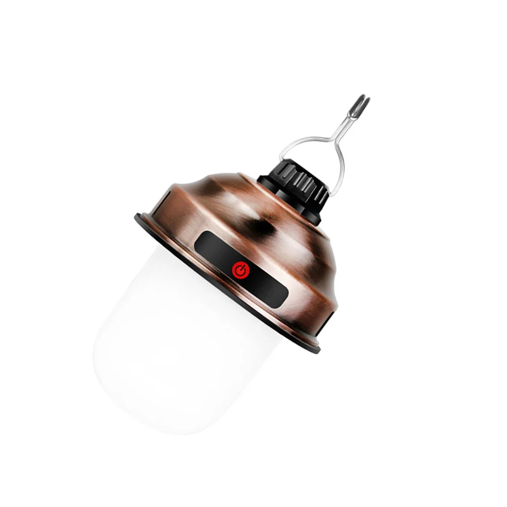 

1Pcs Rechargeable LED Camping Lamp Portable Tent Light Outdoor Super Bright Lantern for Hiking Emergency Fishing