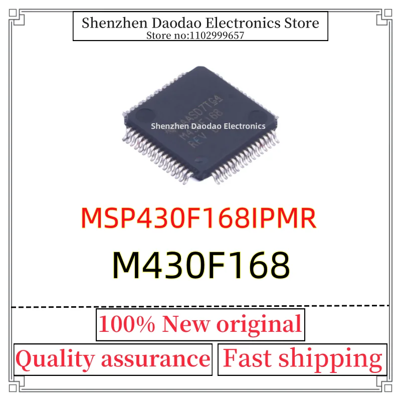 

MSP430F168IPMR M430F168 LQFP-64 Microcontroller MCU chip IC new original