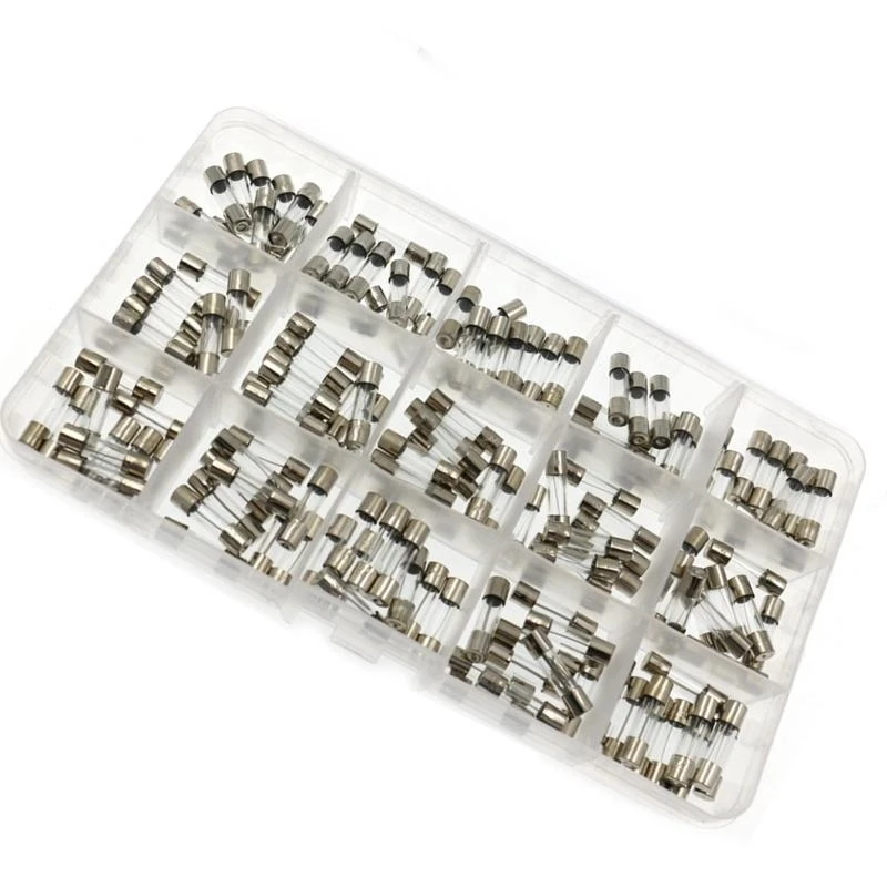 Assorted Fuses 5x20mm 0.1A 0.2A 0.5A 1A 2A 3A 4A 5A 6A 8A 10A 15A 20A 25A 30A Best Sale