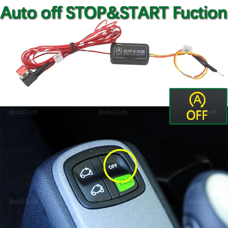 Automatic Start Stop Engine System Off Eliminator Control Sensor Plug Cable Stop Canceller For Benz Smart Fortwo 451 2007-2014