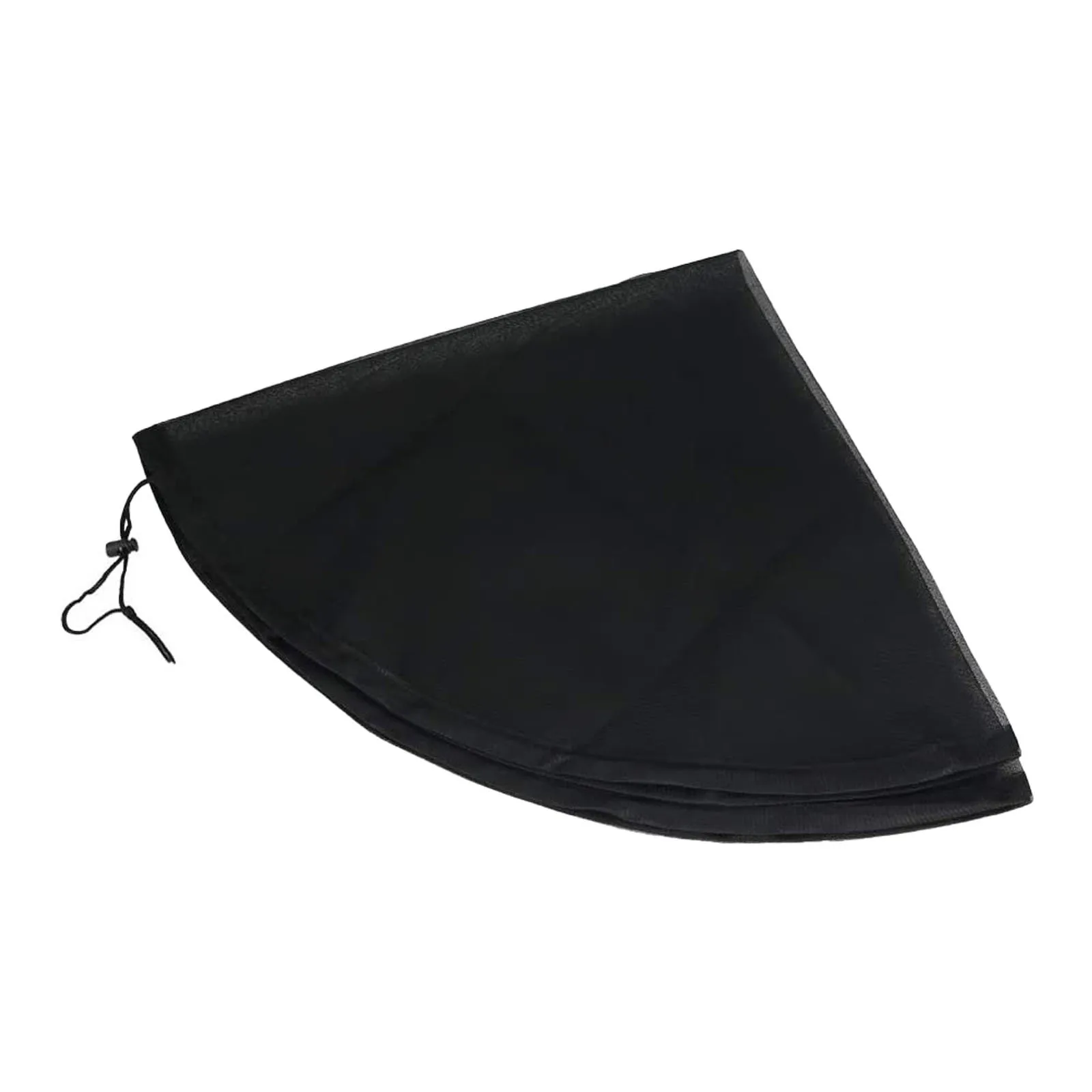 

Outdoor Insect-Proof Bucket Cover Durable Polyester Protective Black Net Filter Net Cover Rain Barrel Water Tank