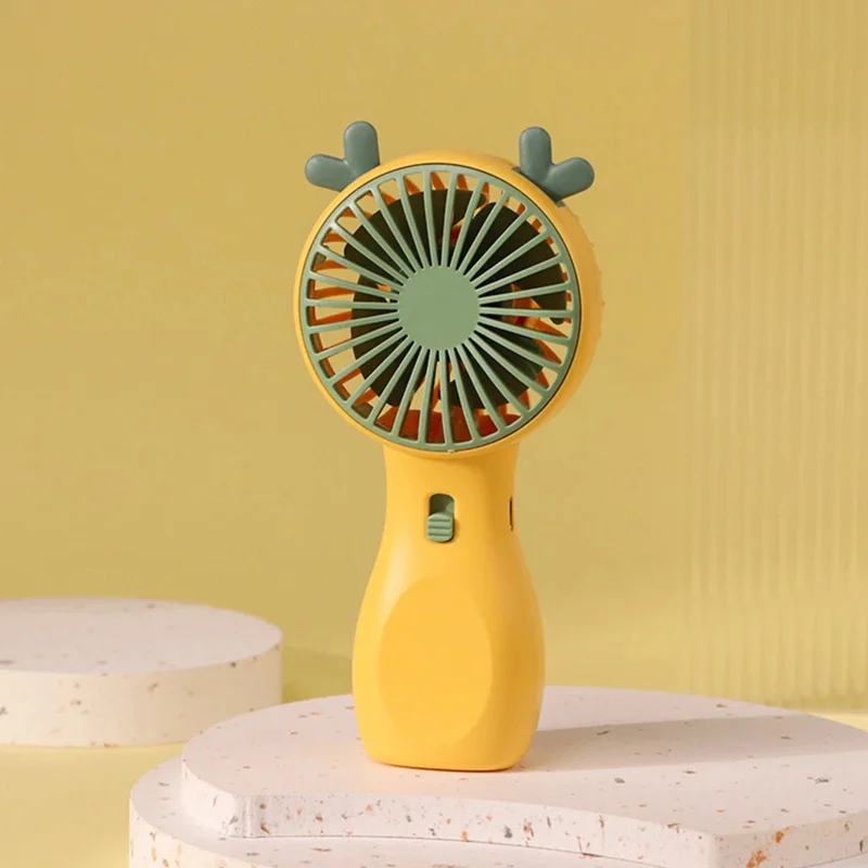 ポータブルナイトライトポケットファンハンドヘルドミニファン USB 充電ファン 2 速度調整可能な夏冷却ファン家庭用屋外