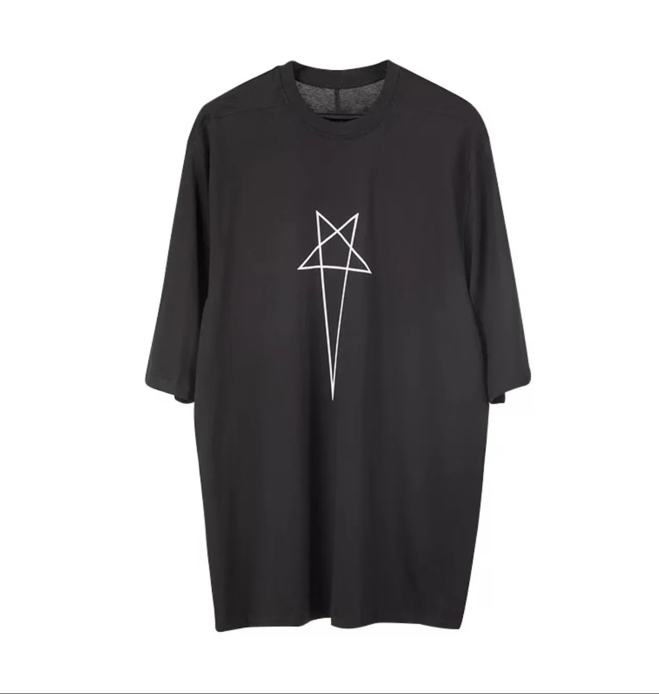 2026ss Rkos Pentagram Printed Women Men T shirts tees Loose Fit Men Casual High Street Cotton T shirt For Summer