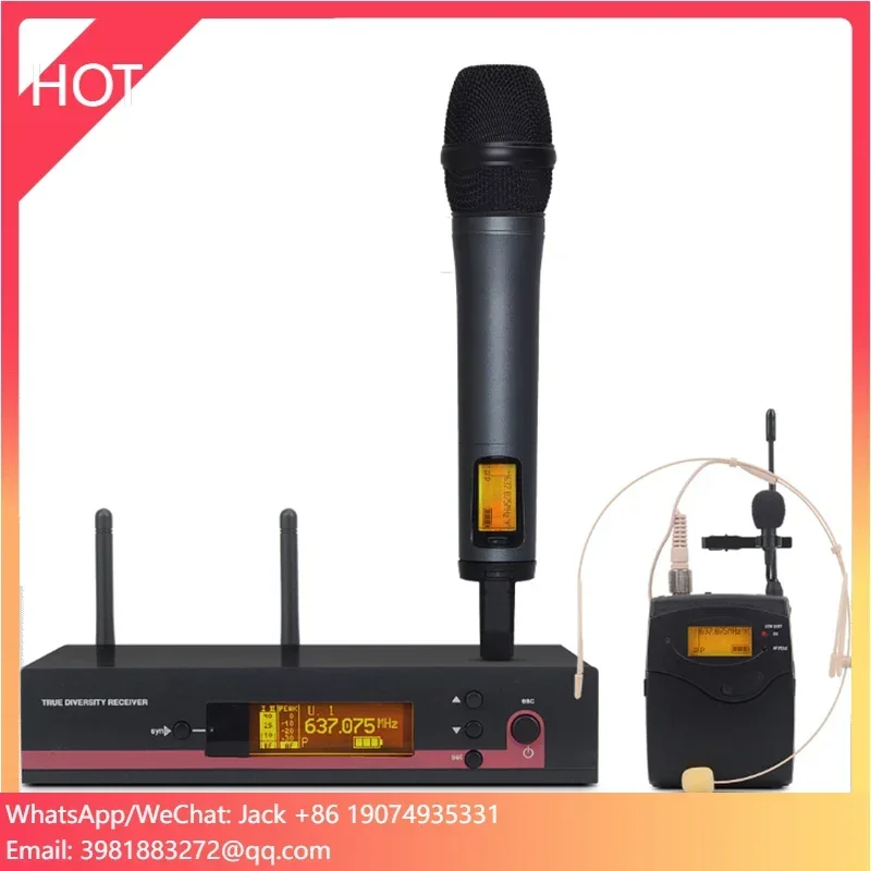 EW135G3 EW100G3 EW135 G3 E835 E835S Wireless Headset Clip Raoke Stage Live Vocals Microphone Wireless Professional System