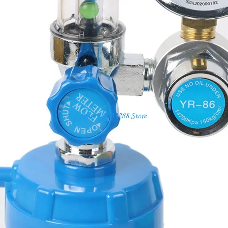 G88D O2 Pressure Reducer Gauge Meter for Oxygen Supply System Suspension Type