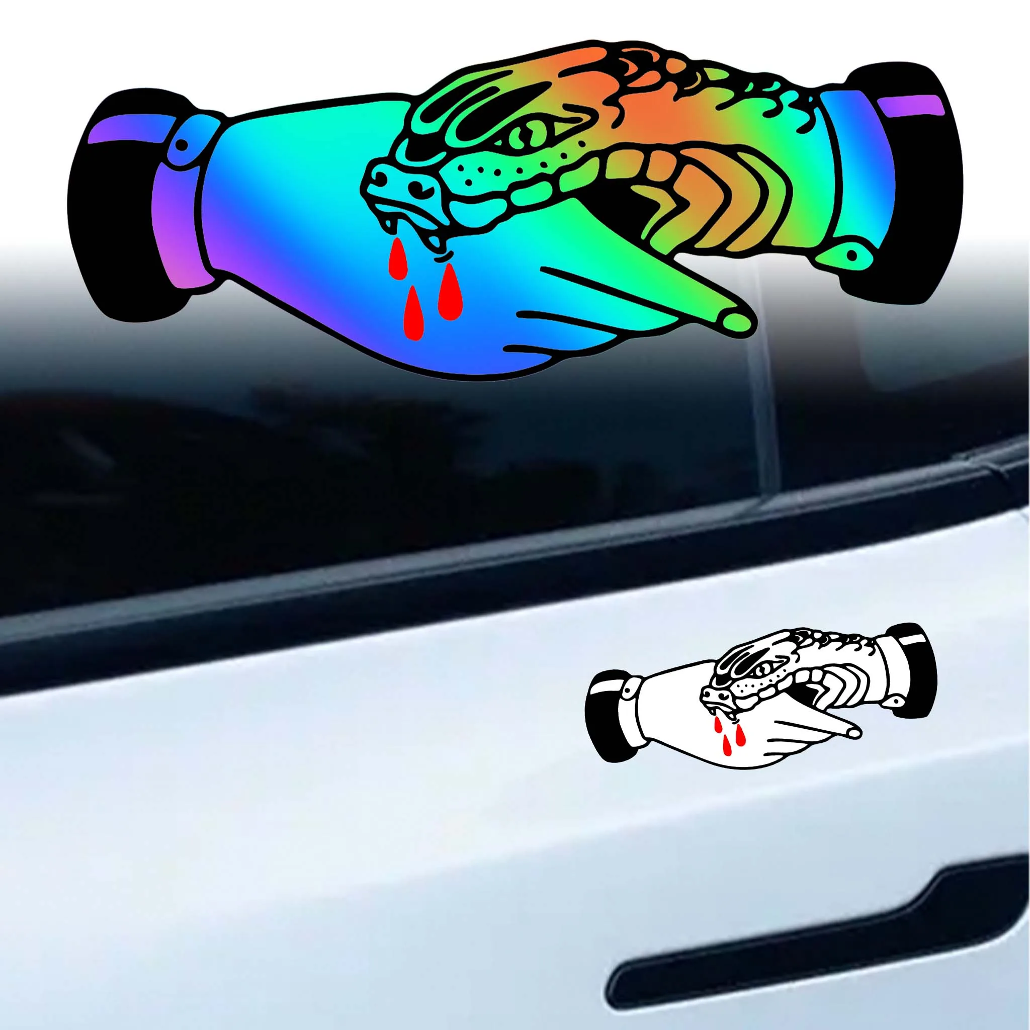 

1 шт., наклейки для мотоцикла со змеей, водонепроницаемые для мотоцикла, боковые панели «сделай сам», окно автомобиля, багажник, универсальные виниловые наклейки