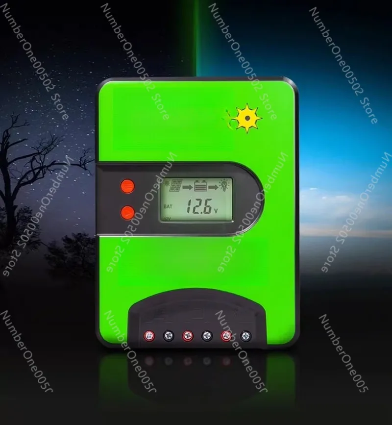 Solar Charge Controller 12V 24V Automatic Universal with WiFi PV Panel Battery Charger
