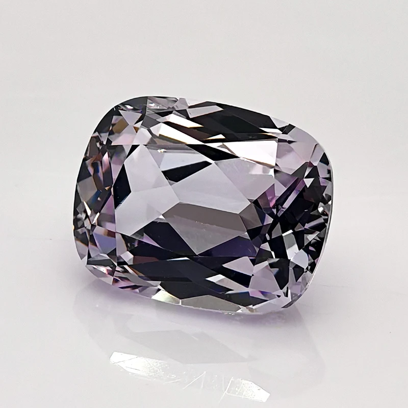 Lab Grown Colorful Gemstones Extremely Shiny Quality L~Cushion Cut Lavender Color for Charm DIY Jewelry With Certificate
