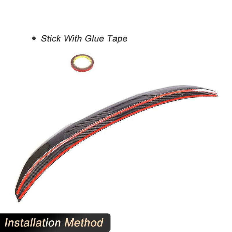 

Car Rear Trunk Spoiler Wings Carbon Fiber for BMW 3 Series E90 / E90 M3 Sedan 2006-2013 Racing Rear Spoiler Boot Wing Lip