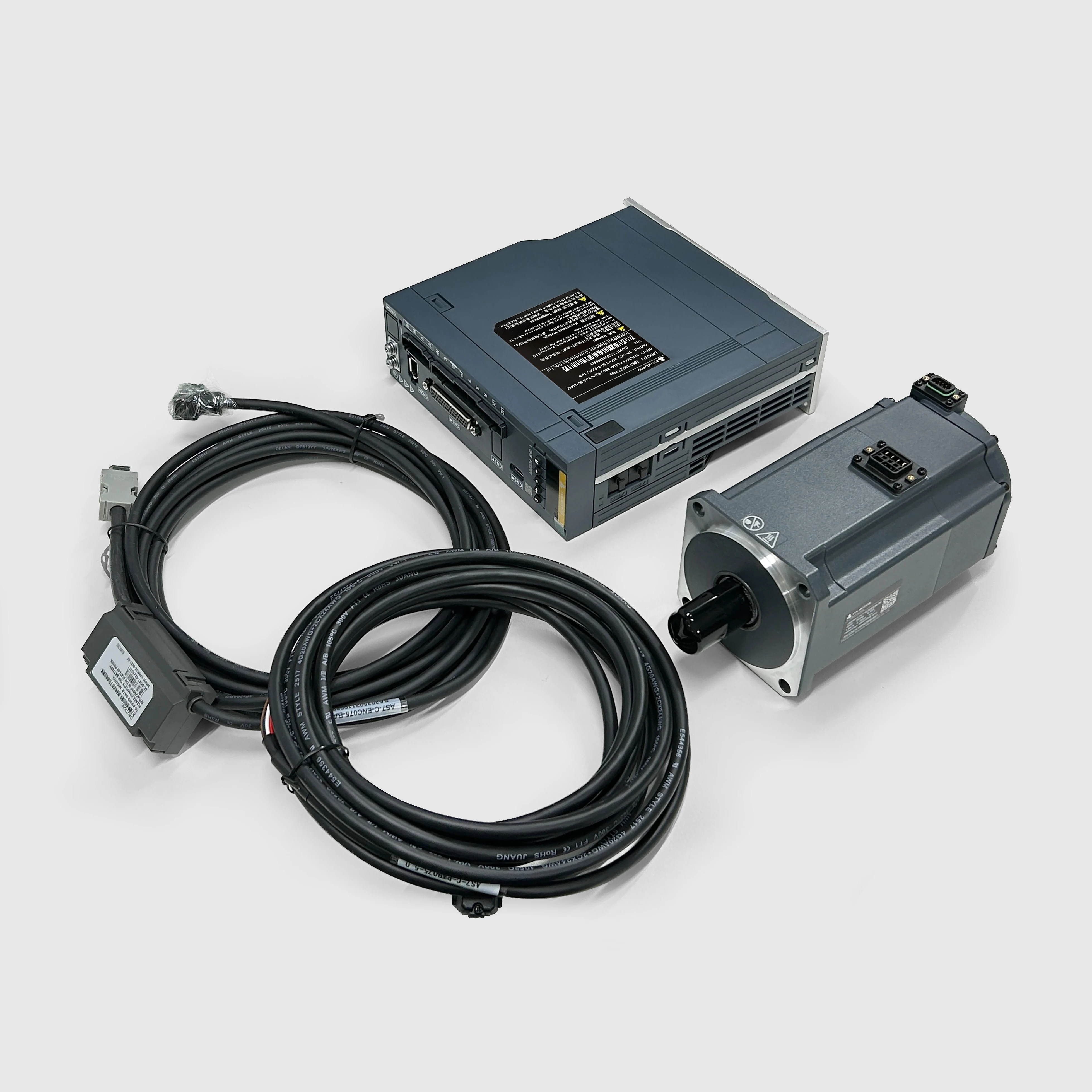 3상 220VAC 1KW 3000rpm AC 서보 모터 키트 브레이크 및 드라이브 케이블 키트가 포함된 3상 Ac 서보 모터