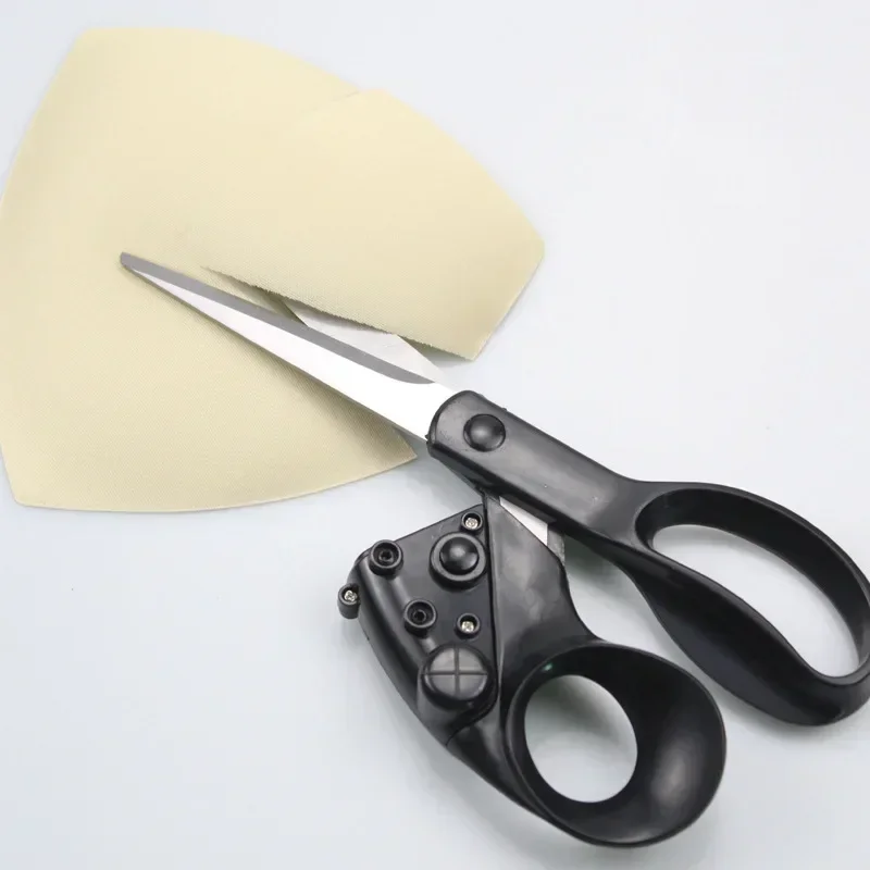 Popular New Professional Laser Guided Scissors For home Crafts Wrapping Gifts Fabric Sewing Cut Straight Fast Scissor Shear