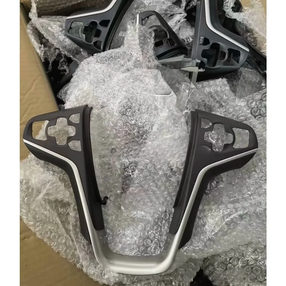 

Steering Wheel Switch Decorative Frame Decorative Strip Electroplated Bright Genuine Black Brown for Buick LaCrosse 2014-2016