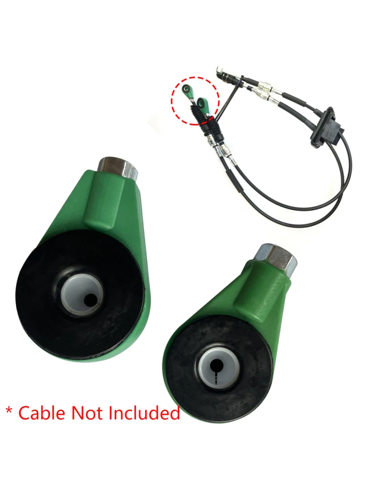 Kit de réparation de douilles, 2 pièces, extrémités de liaison d'engrenage de voiture, pour Fiat 500 Ford Ka 1.3 1.2 Diesel à partir de 2007, accessoires de voiture