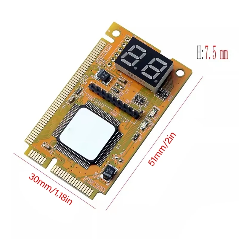Анализатор ноутбука PCI PCIE LPC тестер диагностическая пост-тестовая карта быстрая и точная диагностическая карта для