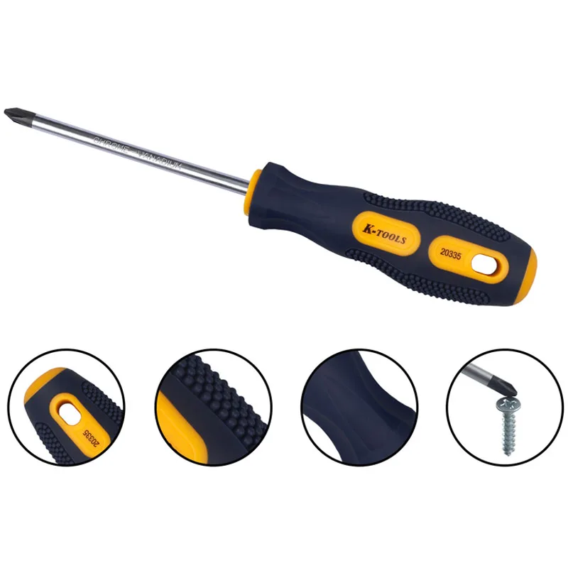 3*150-6*150mm PH0 PH1 PH2 Phillips Screwdriver 3MM 5MM 6MM Slotted Screw Driver Multifunctional Magnetic Cross Bolt Driver Tools