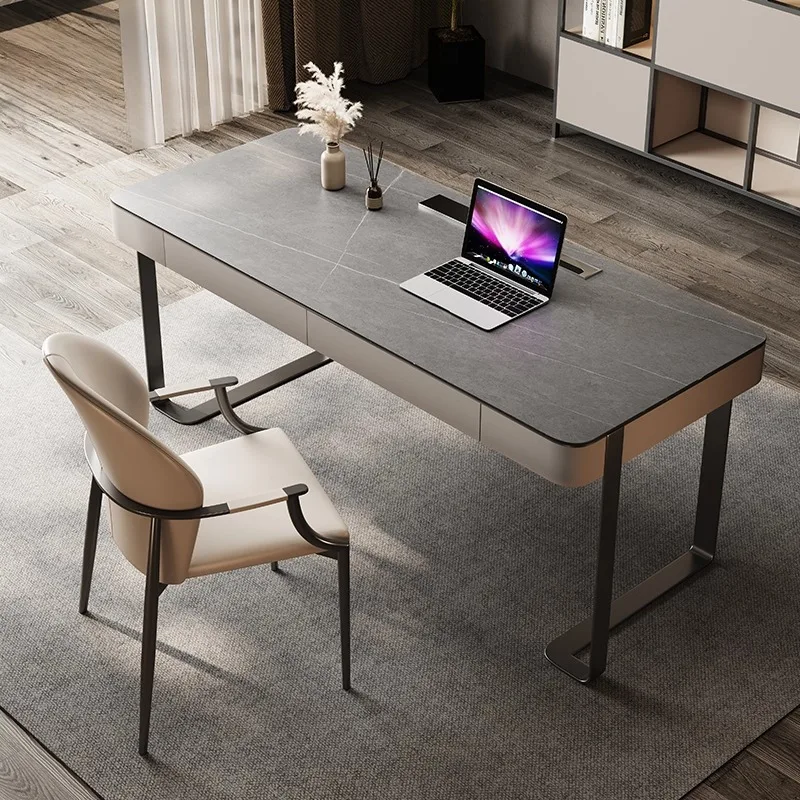 

Reading Unique Office Desk Organiser Wooden Simple Bedroom Working Office Desk Fashion Luxury Bureaux De Chambre Home Furniture