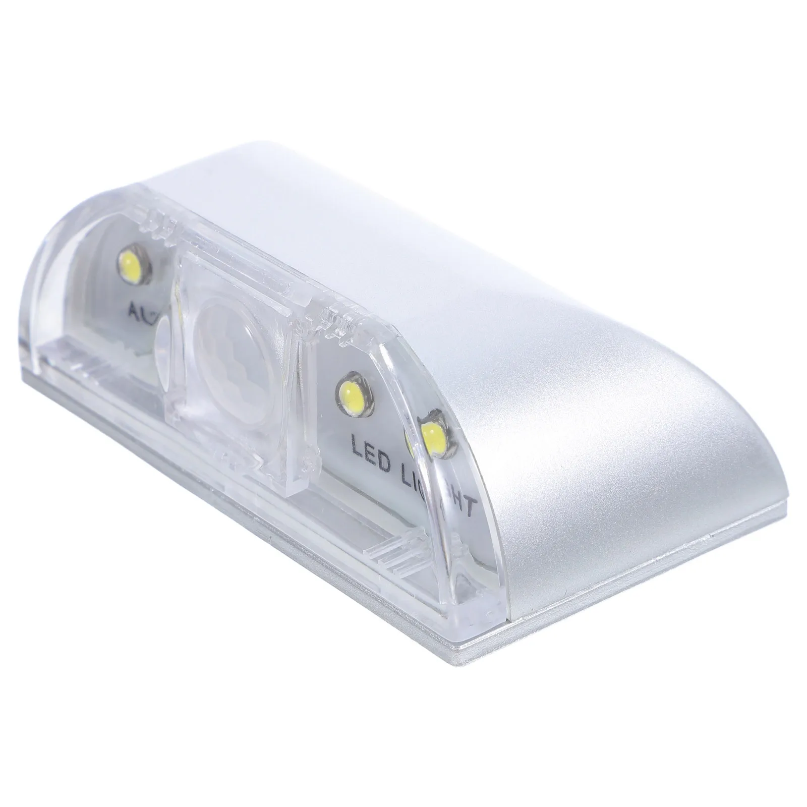 

Human Sensor Keyhole Lamp Infrared PIR LED Light Night Small Lamp for Stairway Silver Door Lock Bright Automatic