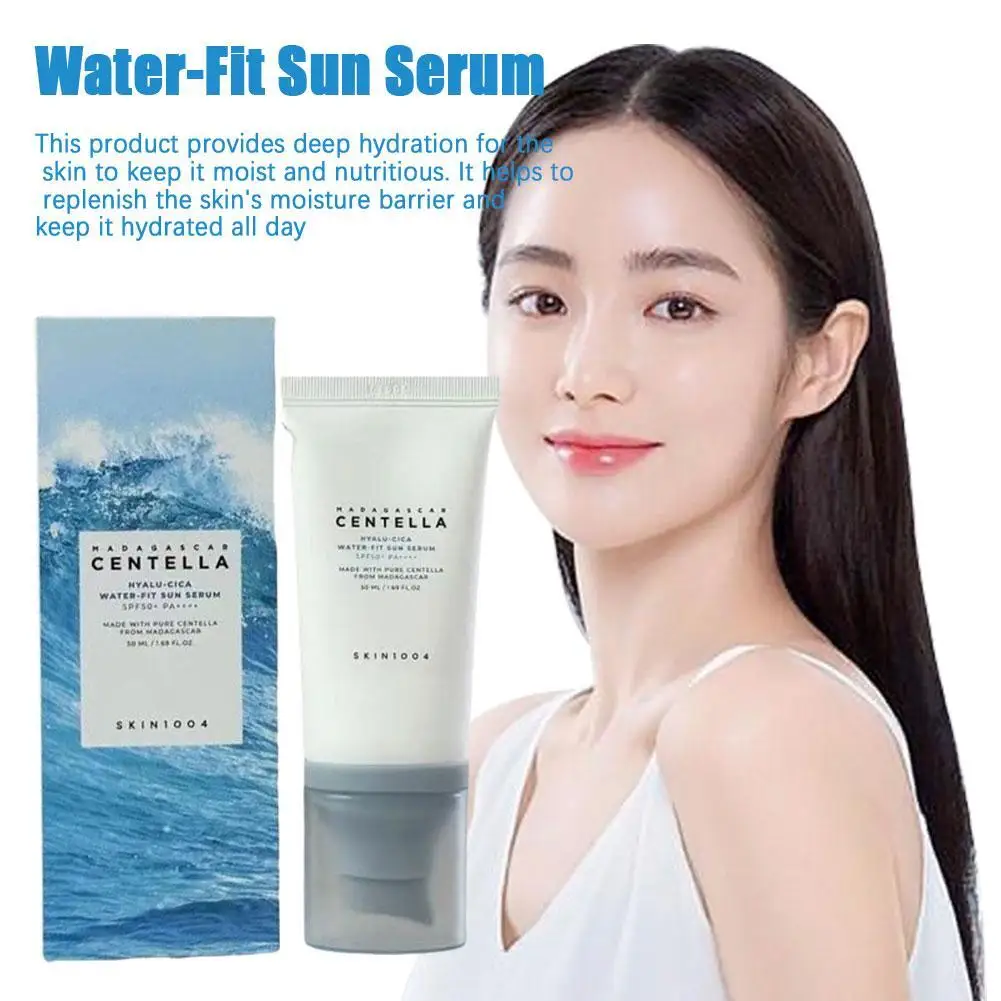 Facial Body Sunscreen Whitening Sun Cream Sunblock Skin Protective Cream Centella Calming Moisturizing Brightening Face Essence