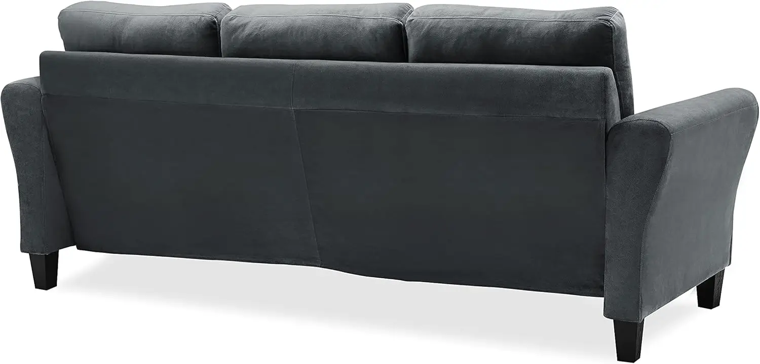 Sofa Watford, abu-abu gelap, 31.5 inci D x 78.75 inci L x 33.86 inci H