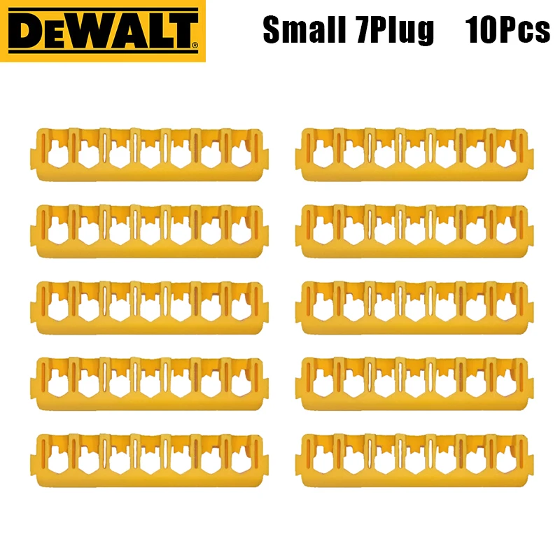 DEWALT Screwdriver Batch Rack 7Plug 8Plug Bit Holder Baffle Original Drill Bits Magnetic Sleeve Shelf