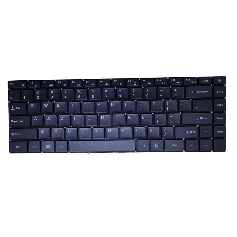 Laptop keyboard For BMAX MaxBook X14 PRO United States US Without Frame Gray