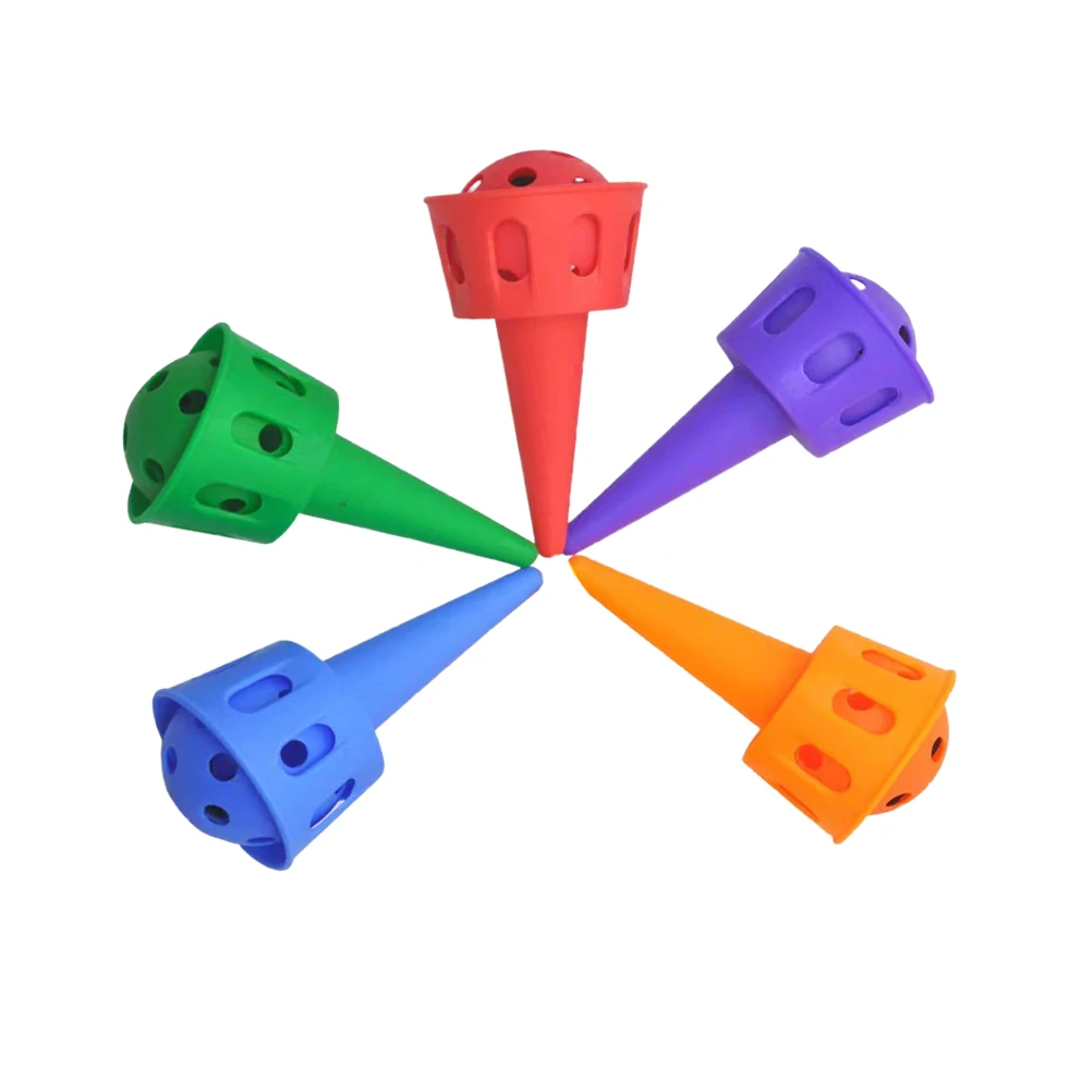5pcs Scoop Ball Toys Kids Educational Interactive Throw Chuck Outdoor Activity Tool Lightweight Portable Child Play
