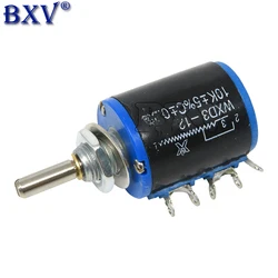 1PCS WXD3 WXD3-12 1W 1K 2K2 3K3 4K7 10K Ohm 100R 220R 470R 2.2K 3.3K 4.7K 1W Wirewound Potentiometer