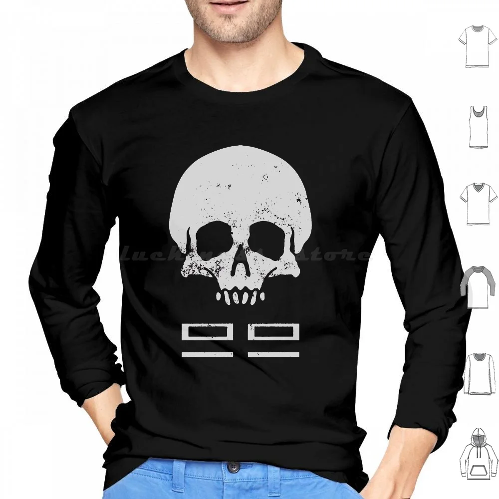 Skull 99 Hoodies Long Sleeve Bad Batch The Bad Batch Clone Force 99 Wars Skull Hunter Star Tech Crosshair Echo Wrecker