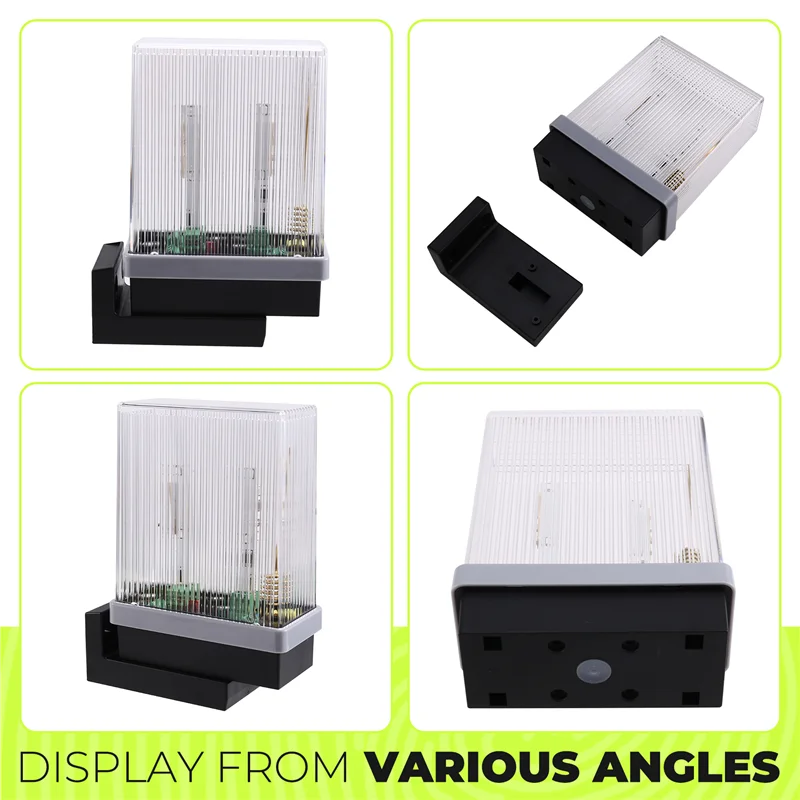Security Protection Led Flash Blinking Strobe Warning Light 12V-265V AC DC Gate Door Lamp