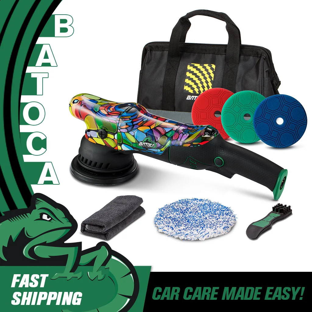 BATOCA P1 1000W Dual Action Car Polisher 15mm Orbit 125mm 5