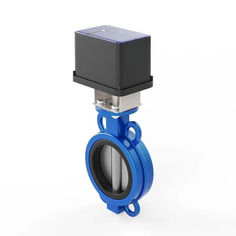 Suitable for remote sprinkler irrigation controller Solar 4G/wireless smart clip butterfly valve