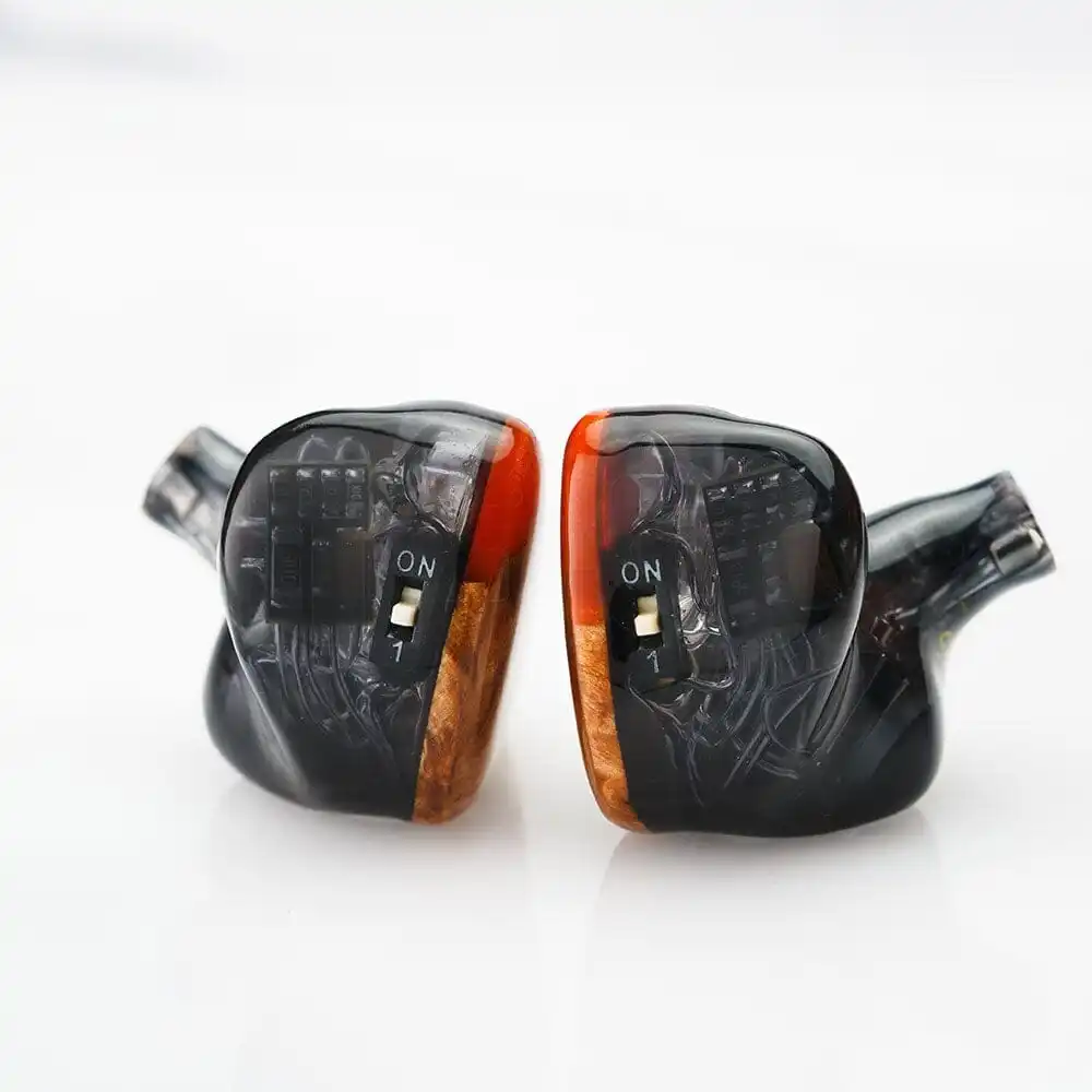 Imagem -03 - Dunu Sa6 Mkiimk2 6ba In-ear Monitores Iems Equilíbrio Armação Drivers Fones de Ouvido Interruptor Ajuste de Madeira Sólida Cobre Fone de Ouvido