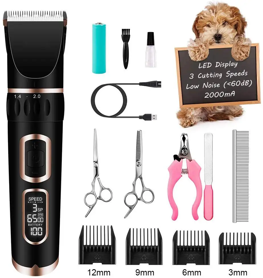 

Rechargeable Pet Grooming Clipper Dog Hair Trimmer
