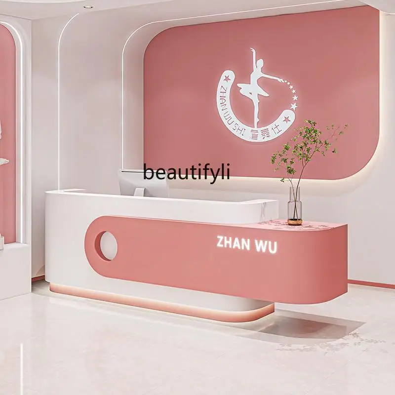 Beauty salon checkout page Yoga studio Dance studio Clothing store Counter Training institution, reception desk