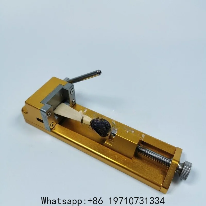 Bassoon, large tube, reed cutting machine, opener